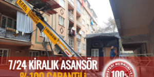manisa asansör kiralama