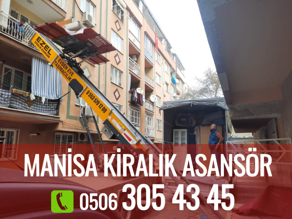 manisa asansör kiralama